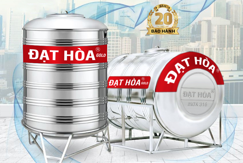 HƯỚNG DẪN CÁCH LẮP ĐẶT BỒN NƯỚC ĐẠT HÒA ĐÚNG CÁCH